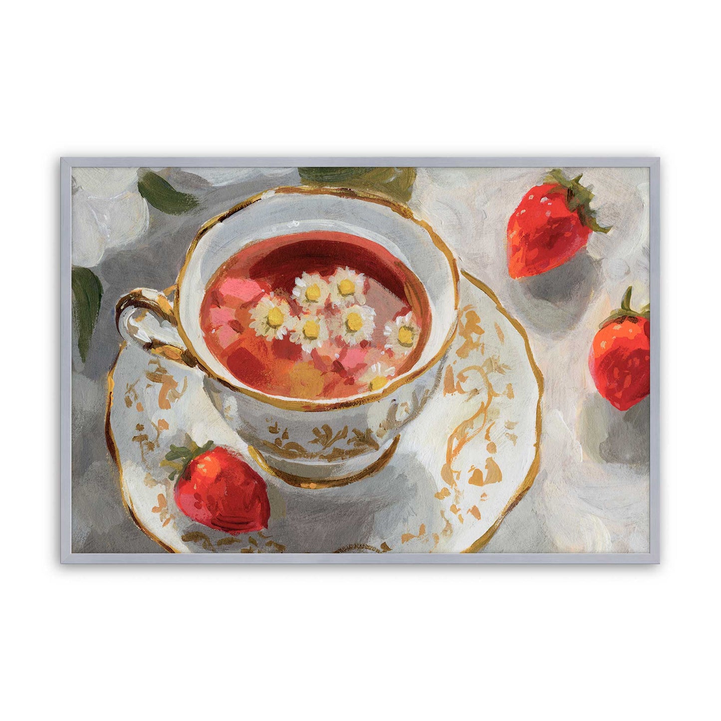 [Color:Polished Chrome], Picture of art in a Polished Chrome frame