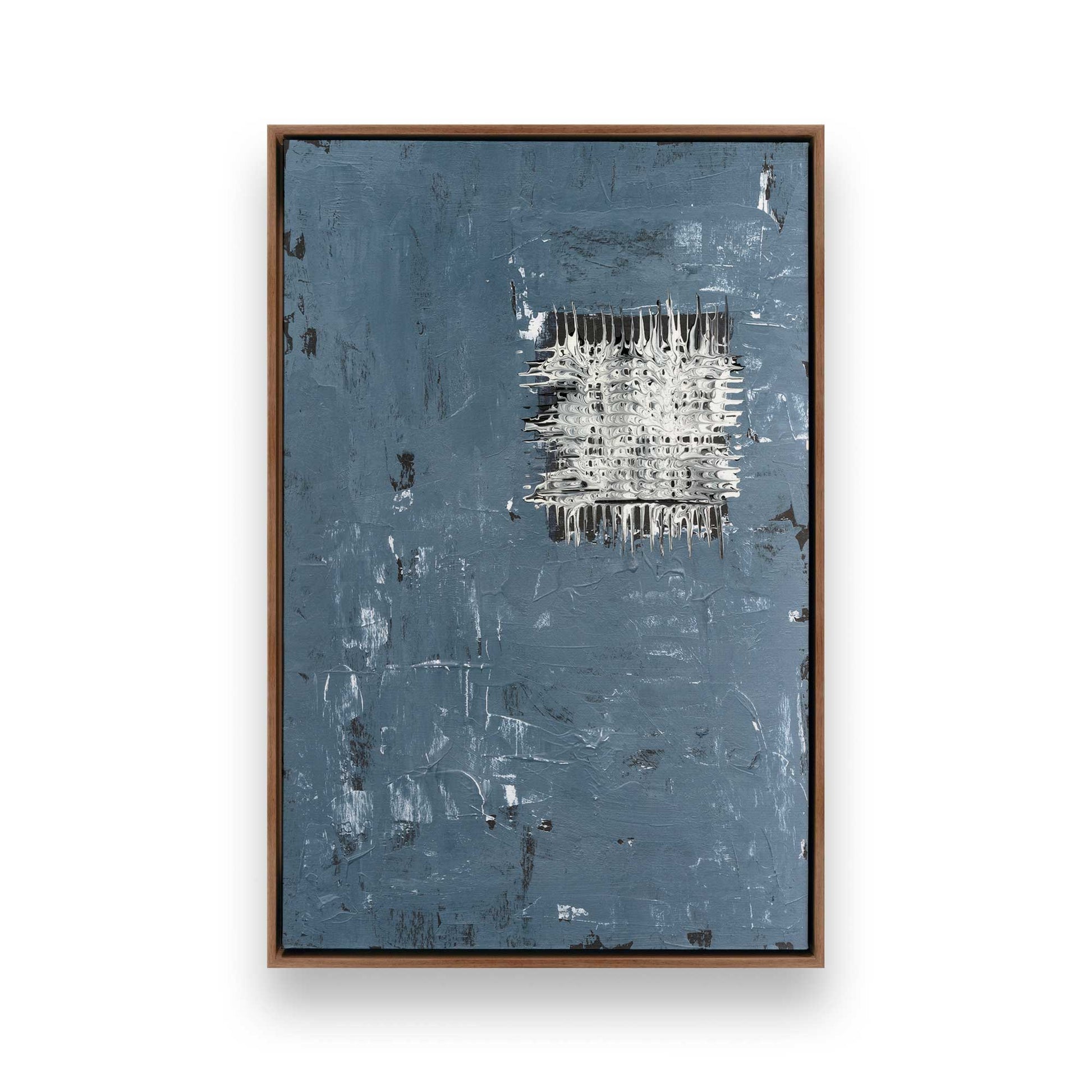 [Color:Walnut], Picture of art in a Walnut frame