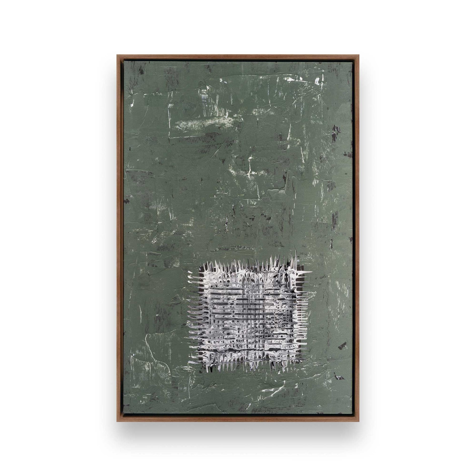 [Color:Walnut], Picture of art in a Walnut frame