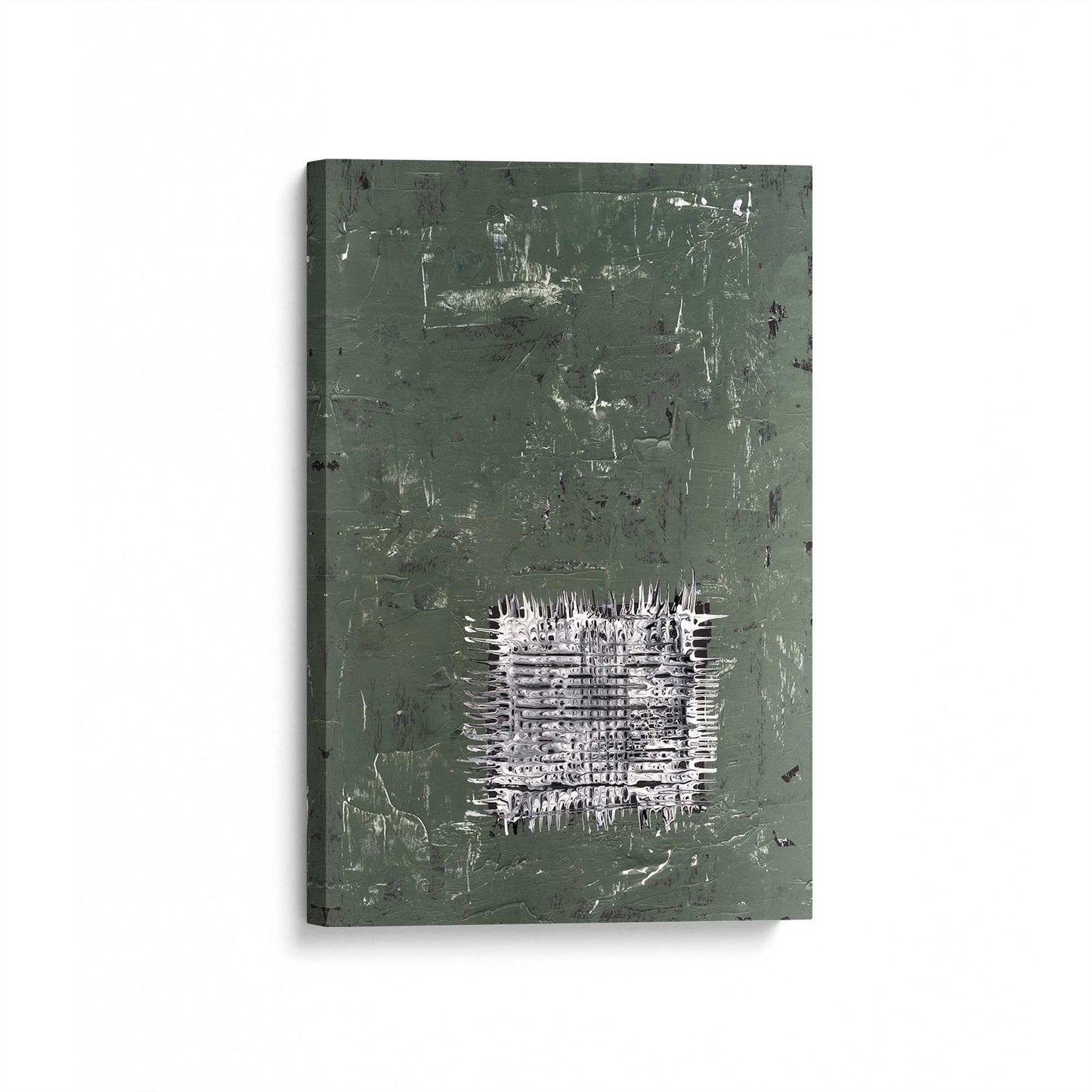 [Color:Stretched Canvas], Picture of art at an angle