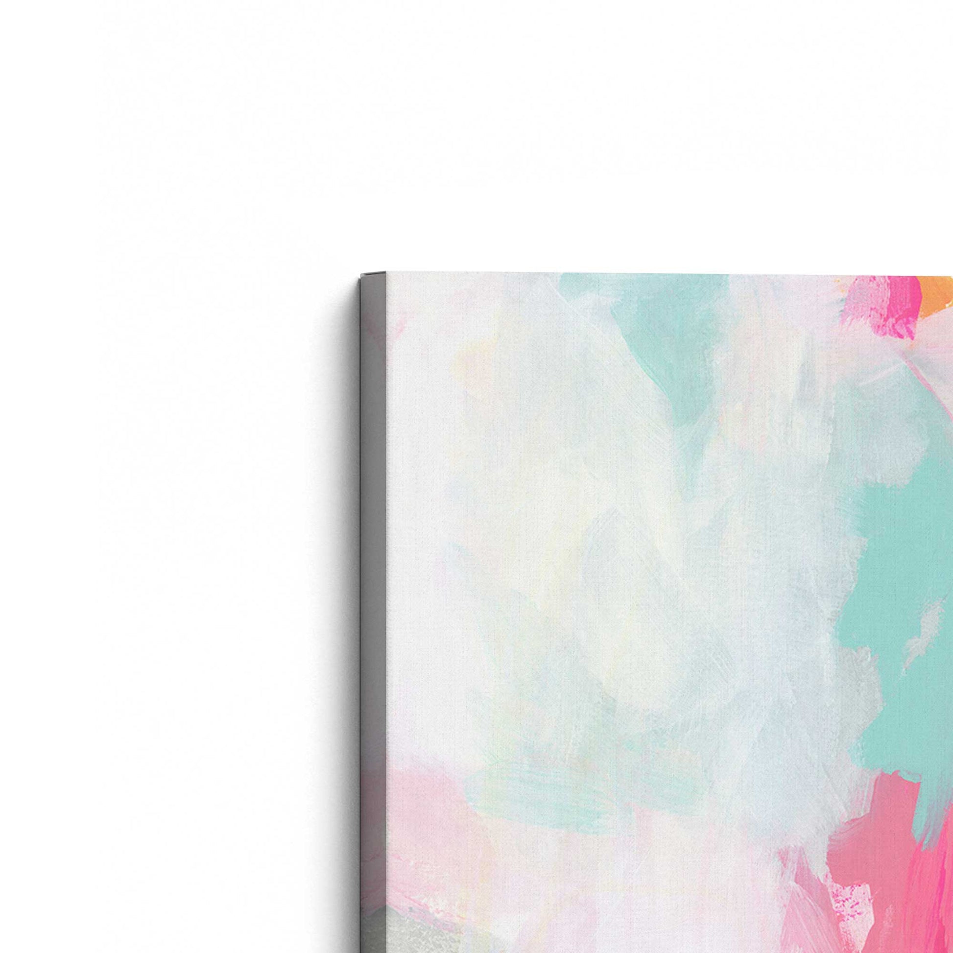 [Color:Stretched Canvas], Picture of the corner of the art