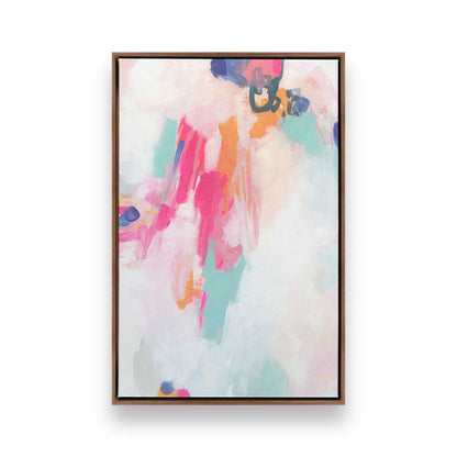 [Color:Walnut], Picture of art in a Walnut frame