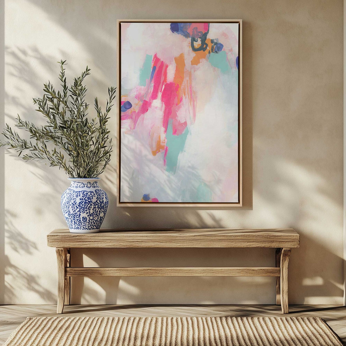 Picture of art in a room
