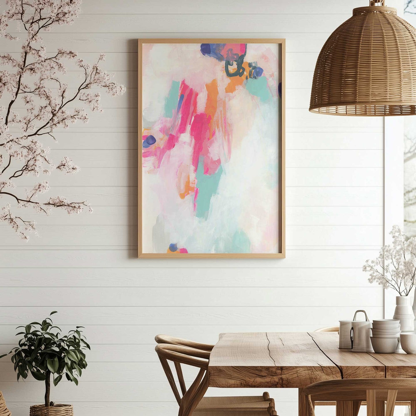 [SPECIAL],[LIFESTYLE], Picture of art hanging in a room