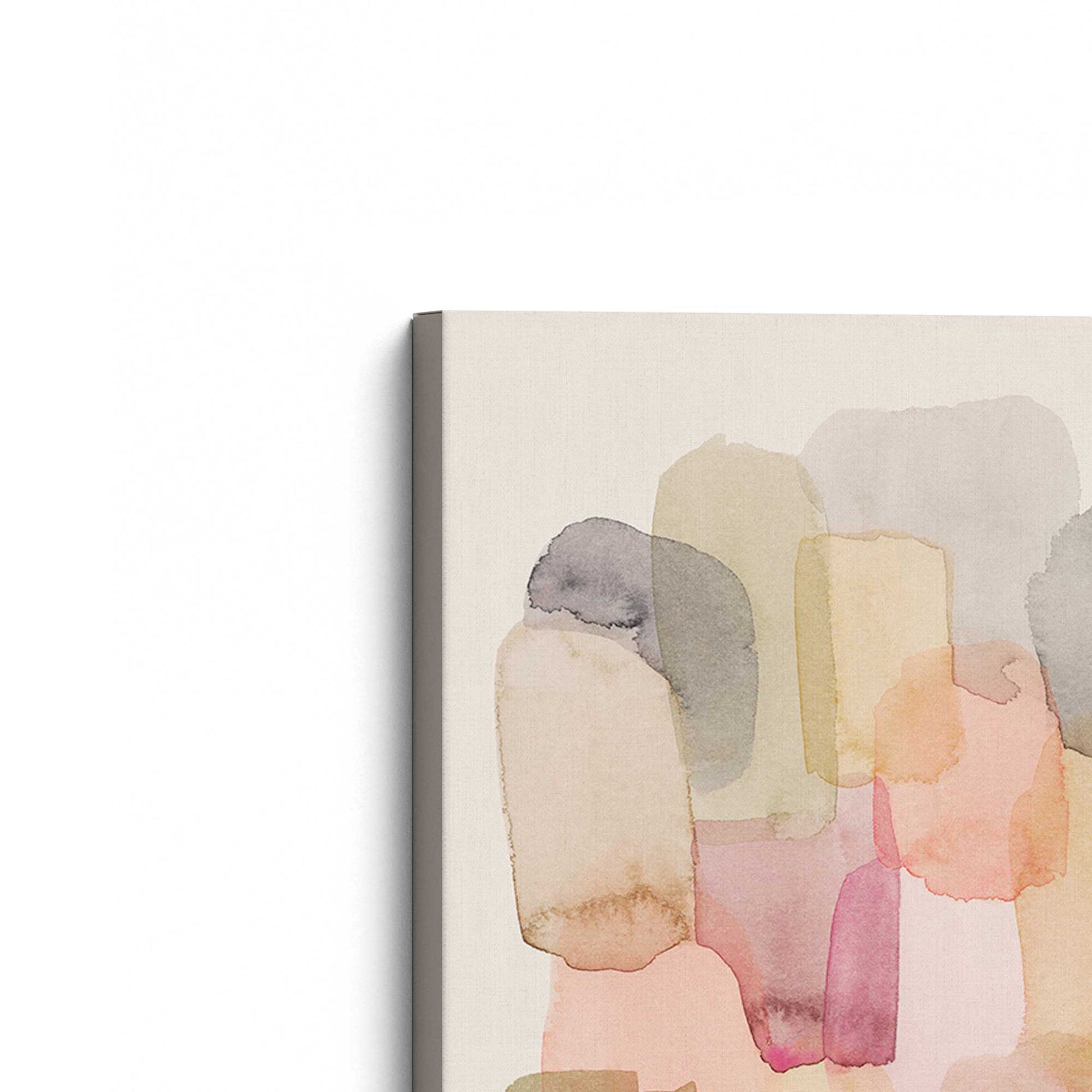 [Color:Stretched Canvas], Picture of the corner of the art