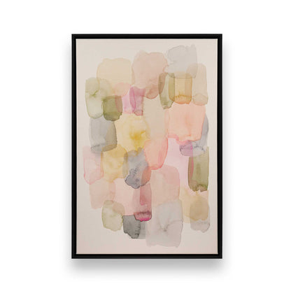 [Color:Satin Black], Picture of art in a Satin Black frame