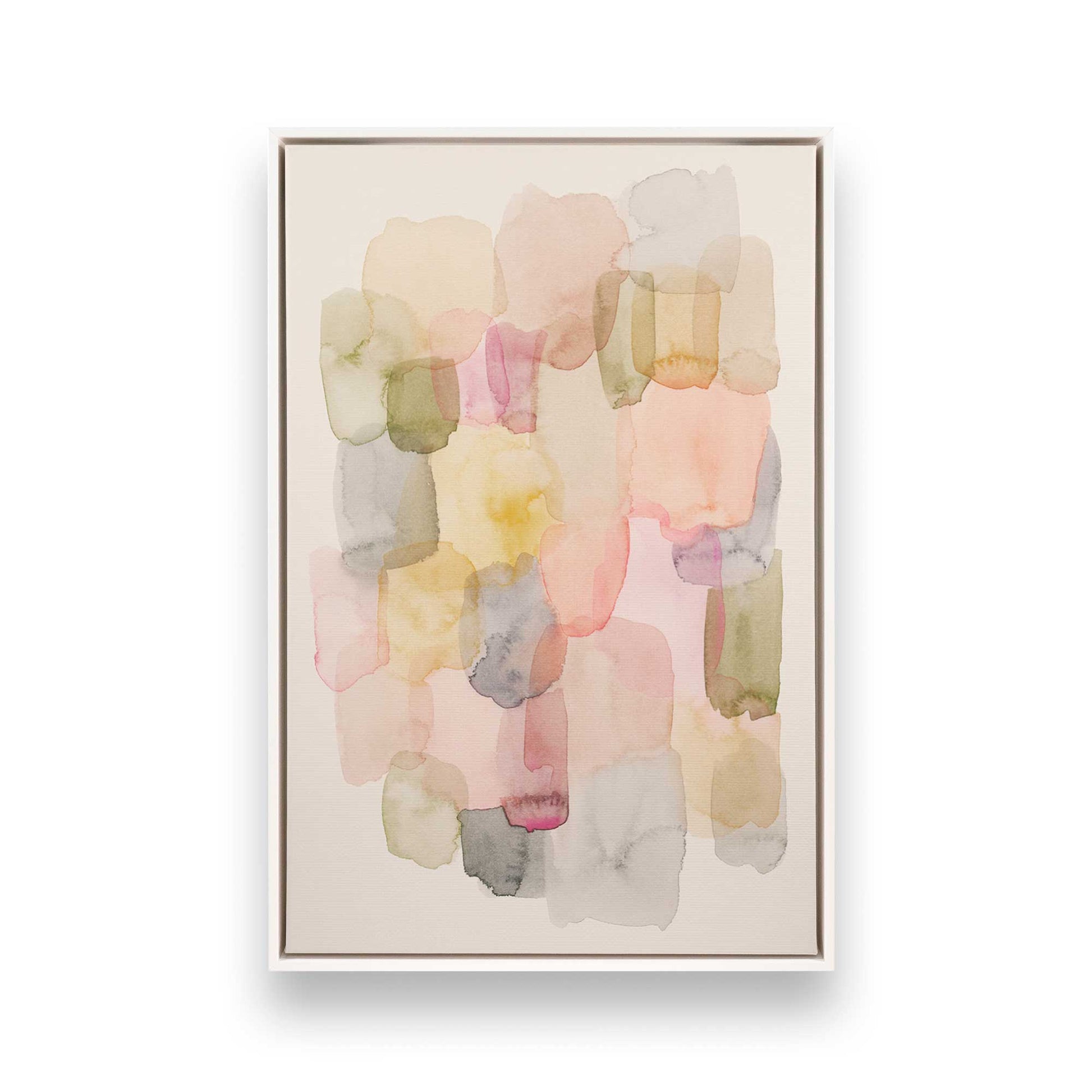 [Color:Opaque White], Picture of art in a White frame