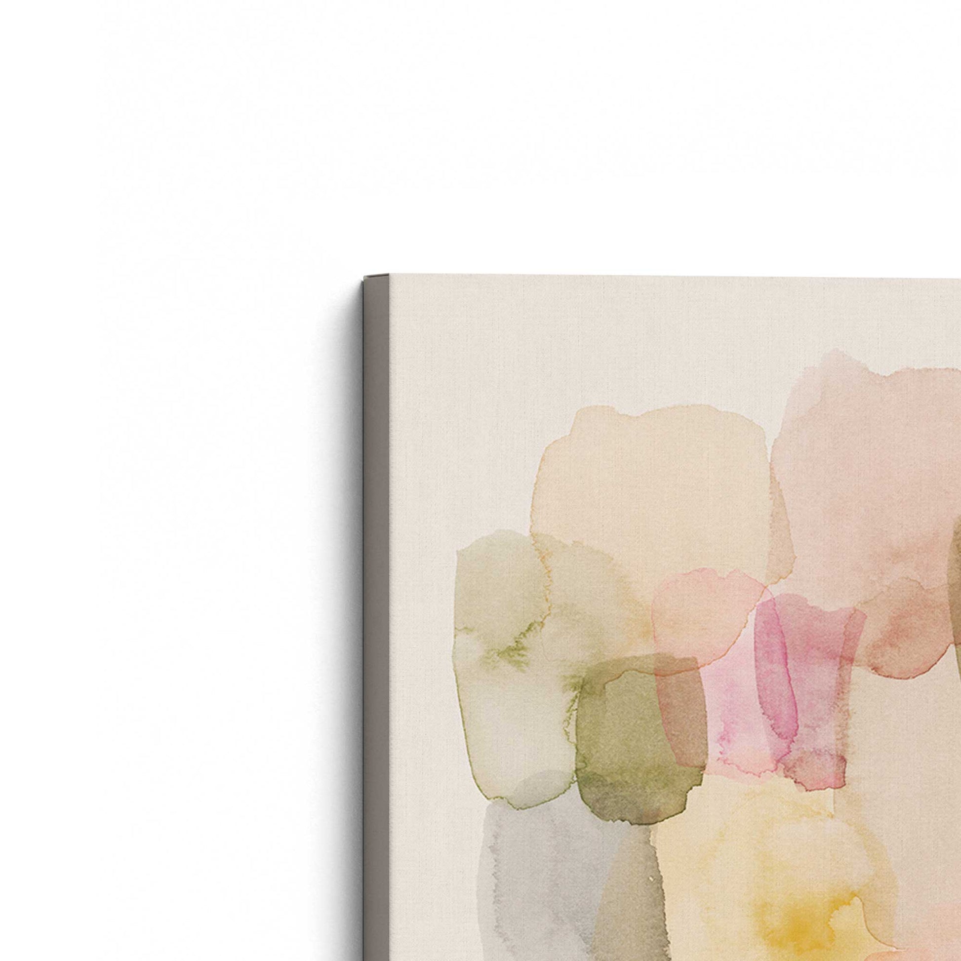 [Color:Stretched Canvas], Picture of the corner of the art