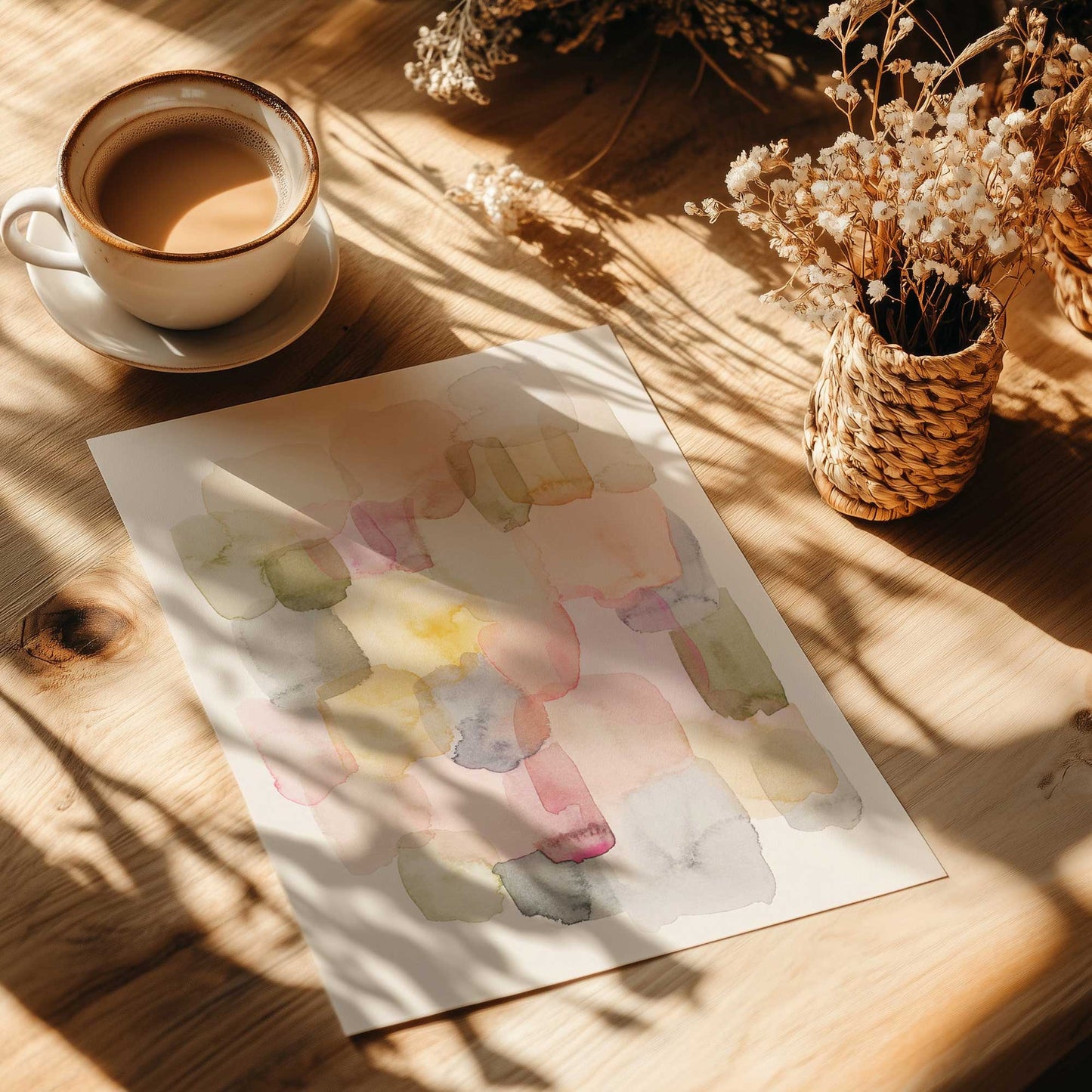 [Color:Rolled Print], Picture of close up of art
