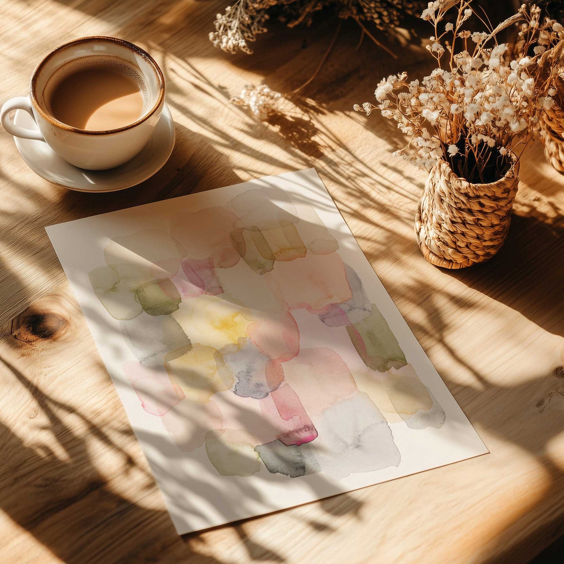 [Color:Rolled Print], Picture of close up of art