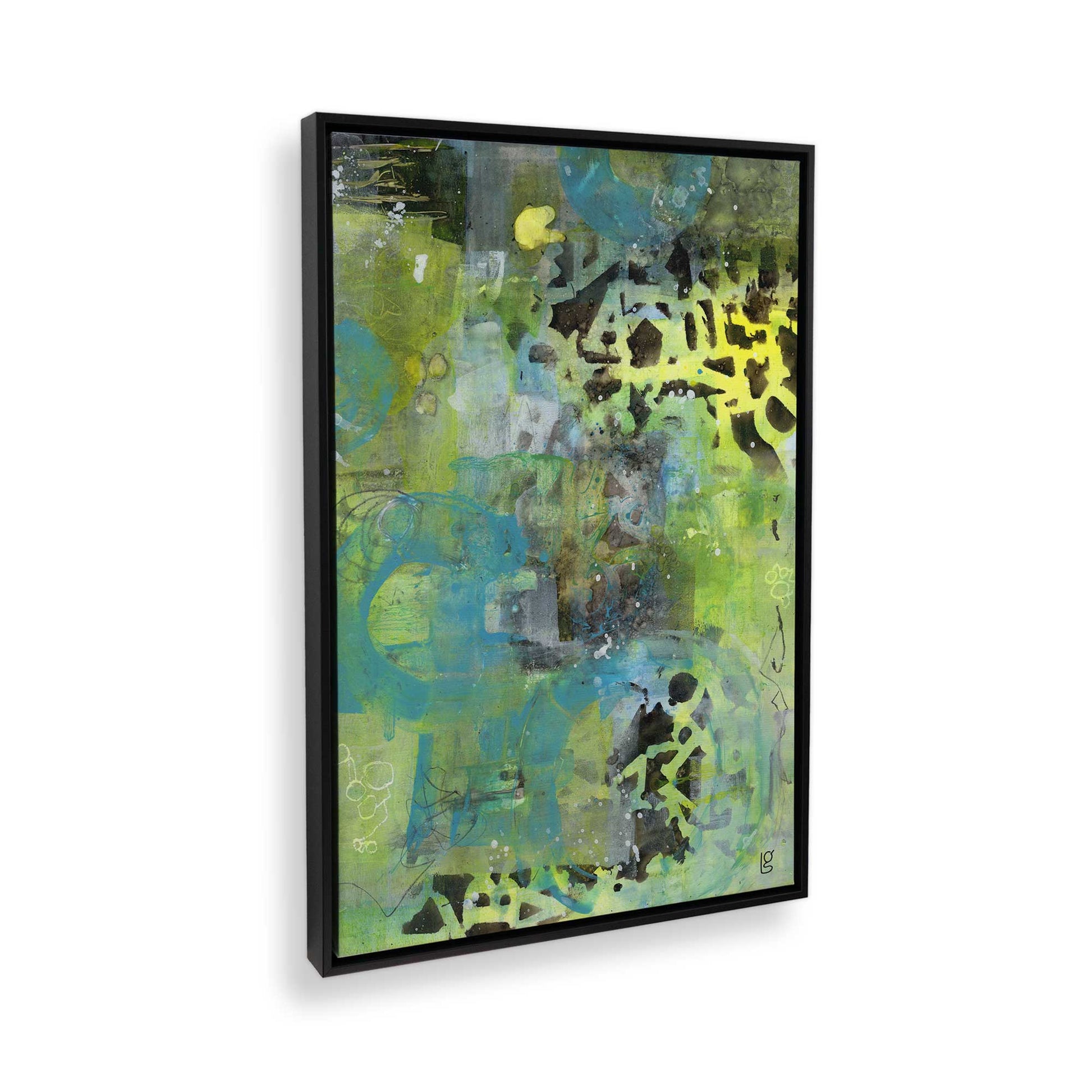 [Color:Satin Black], Picture of the corner of the art