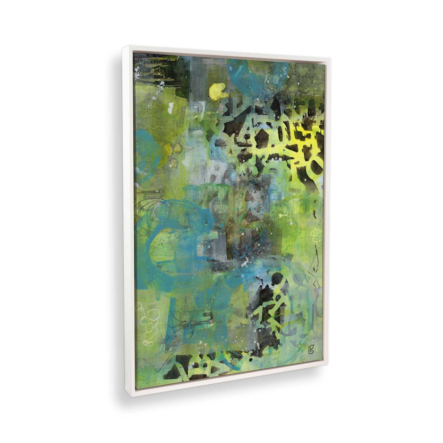 [Color:Opaque White], Picture of the corner of the art