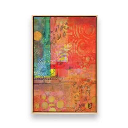 [Color:American Maple], Picture of art in a American Maple frame
