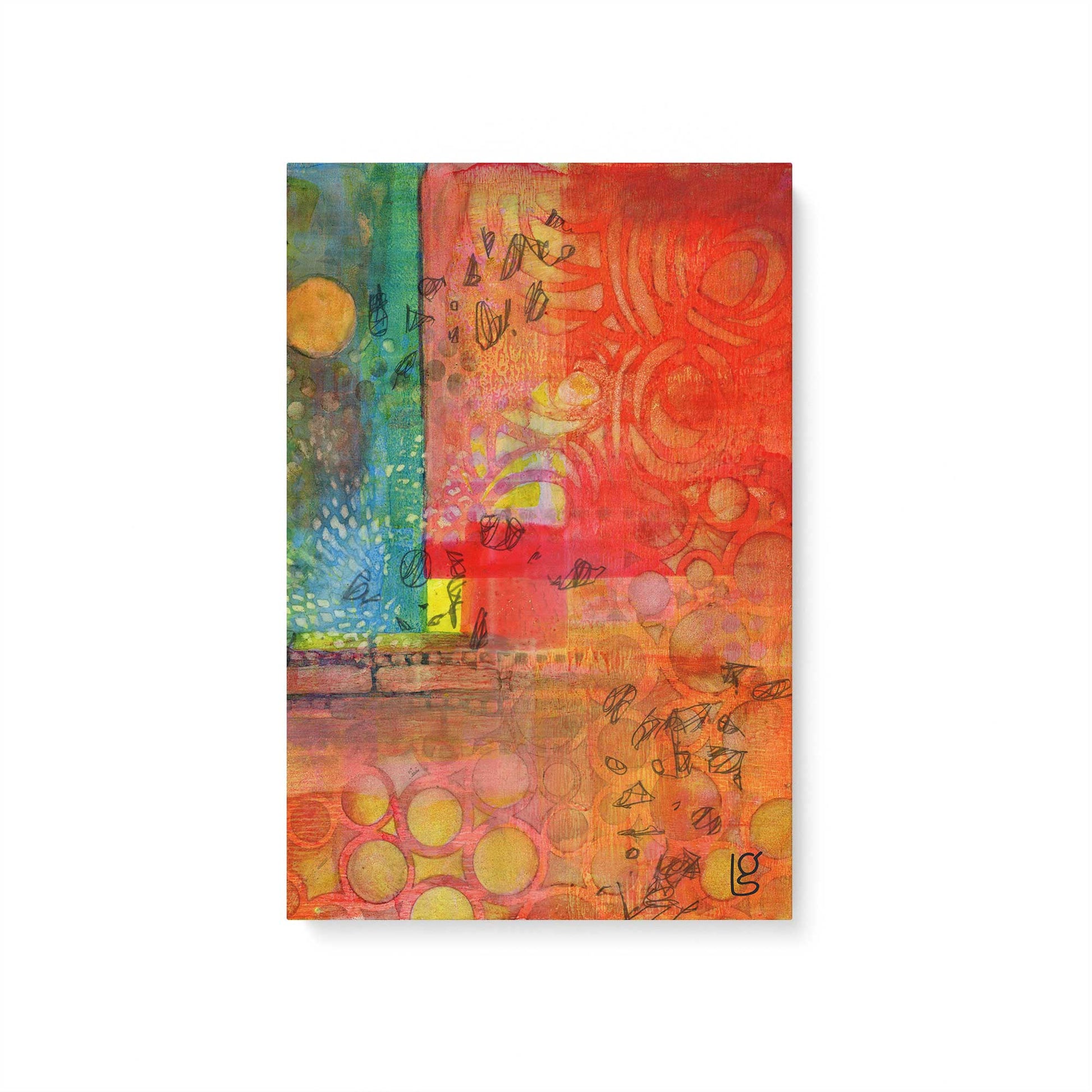 [Color:Stretched Canvas], Picture of art