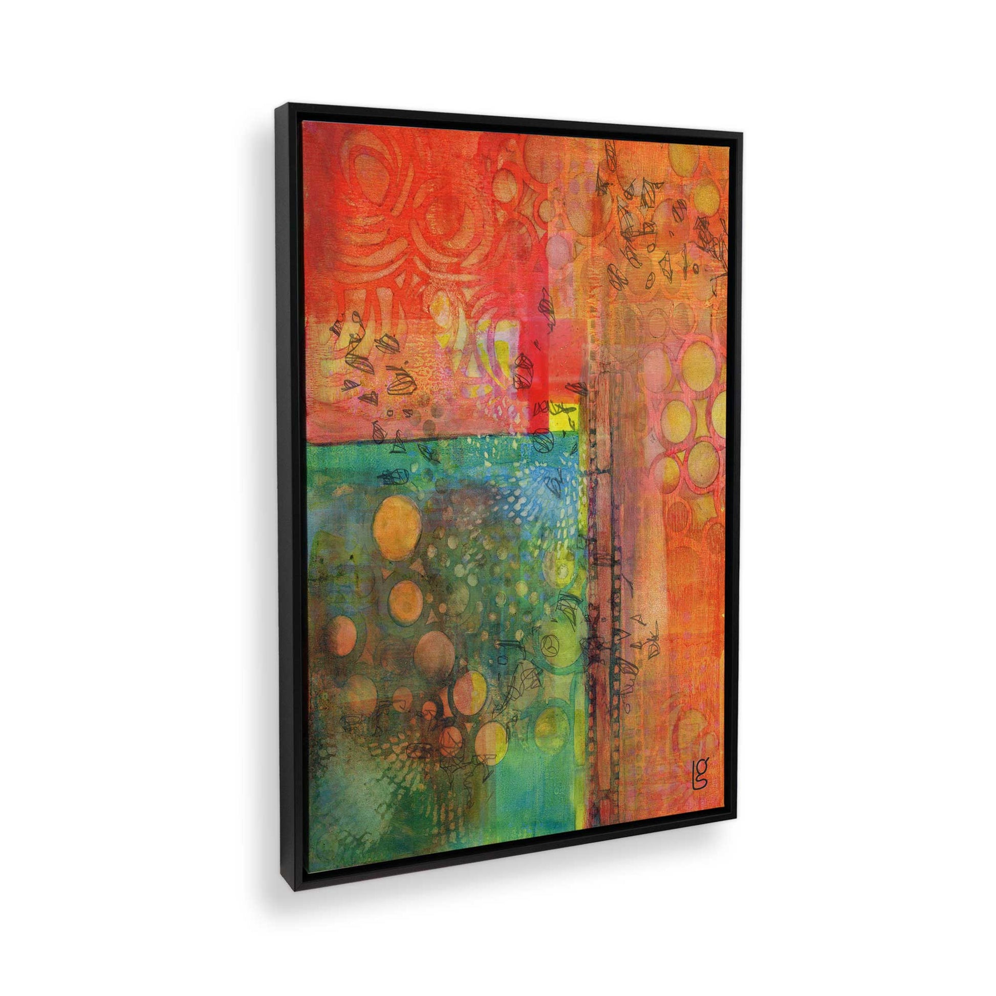 [Color:Satin Black], Picture of the corner of the art