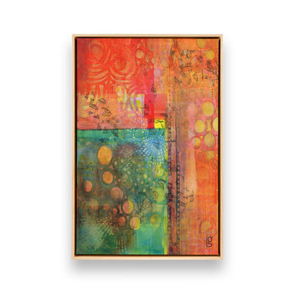 [Color:American Maple], Picture of art in a American Maple frame