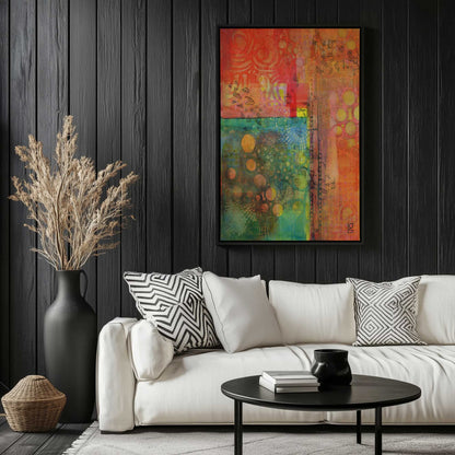 [LIFESTYLE],[SPECIAL],  Picture of art in a roo