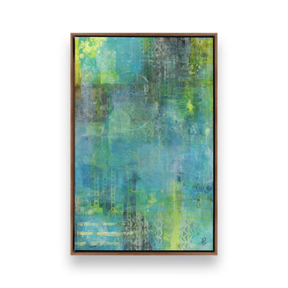 [Color:Walnut], Picture of art in a Walnut frame