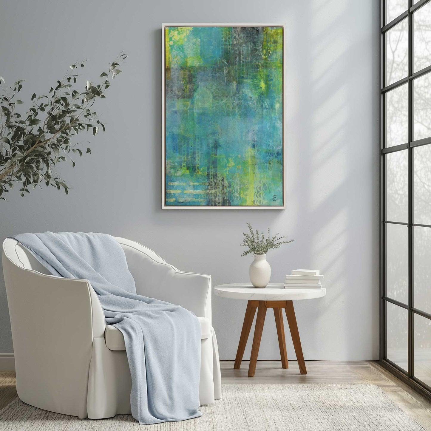 [LIFESTYLE],[SPECIAL],  Picture of art in a roo