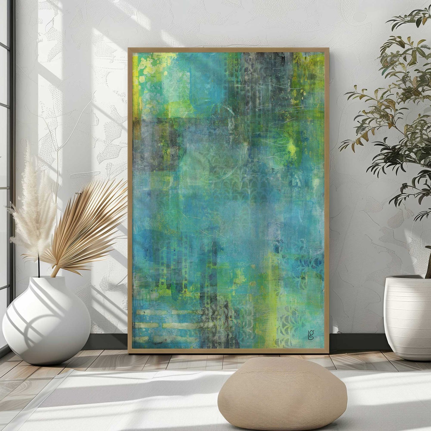 [SPECIAL],[LIFESTYLE], Picture of art hanging in a room