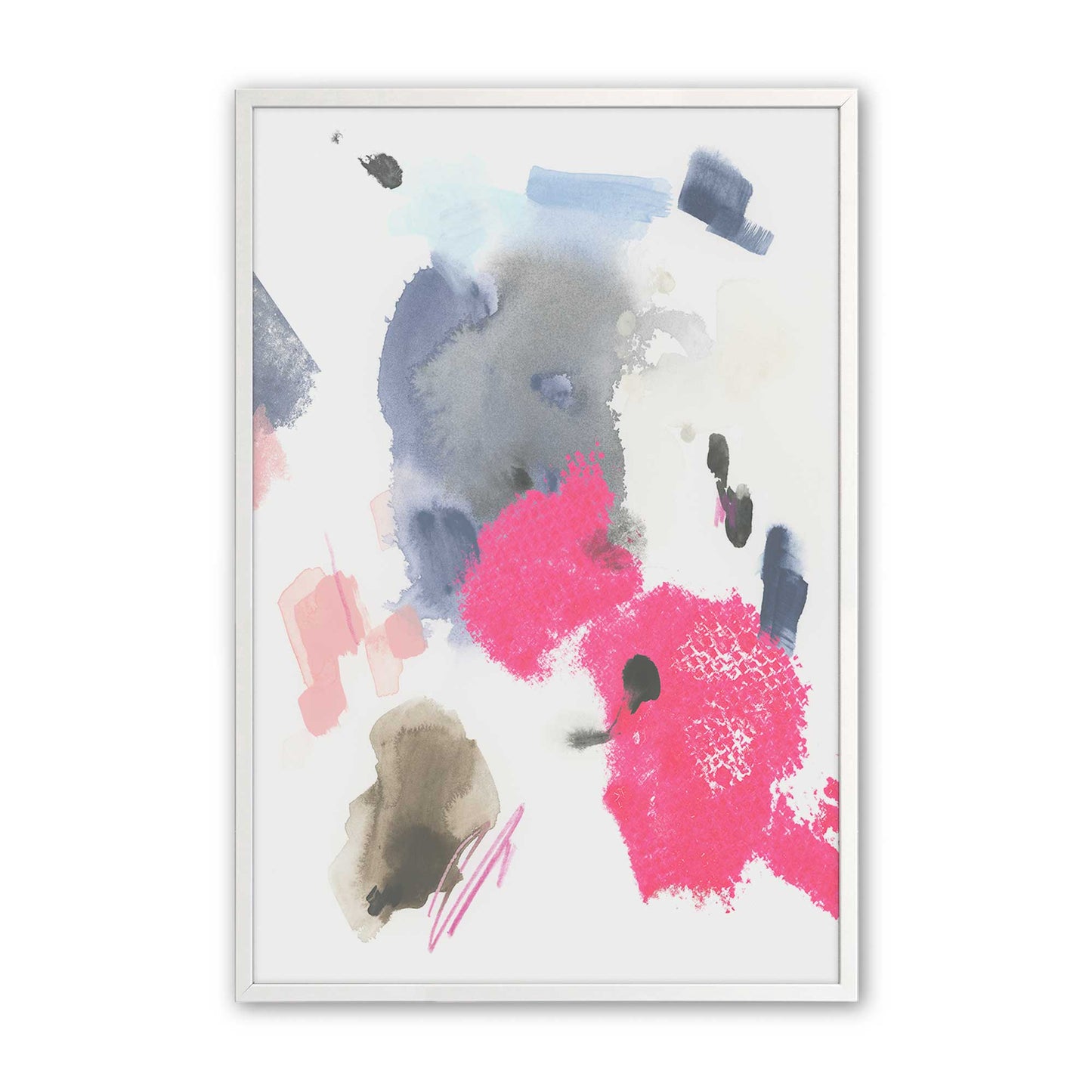 [Color:Opaque White], Picture of art in a Opaque White frame
