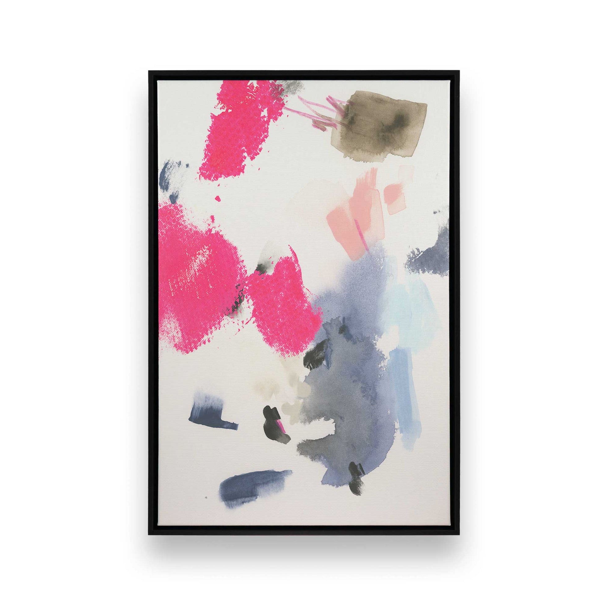 [Color:Satin Black], Picture of art in a Satin Black frame
