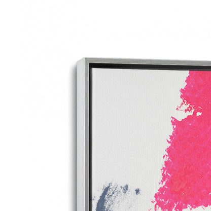 [Color:Polished Chrome], Picture of art in a Polished Chrome frame at an angle