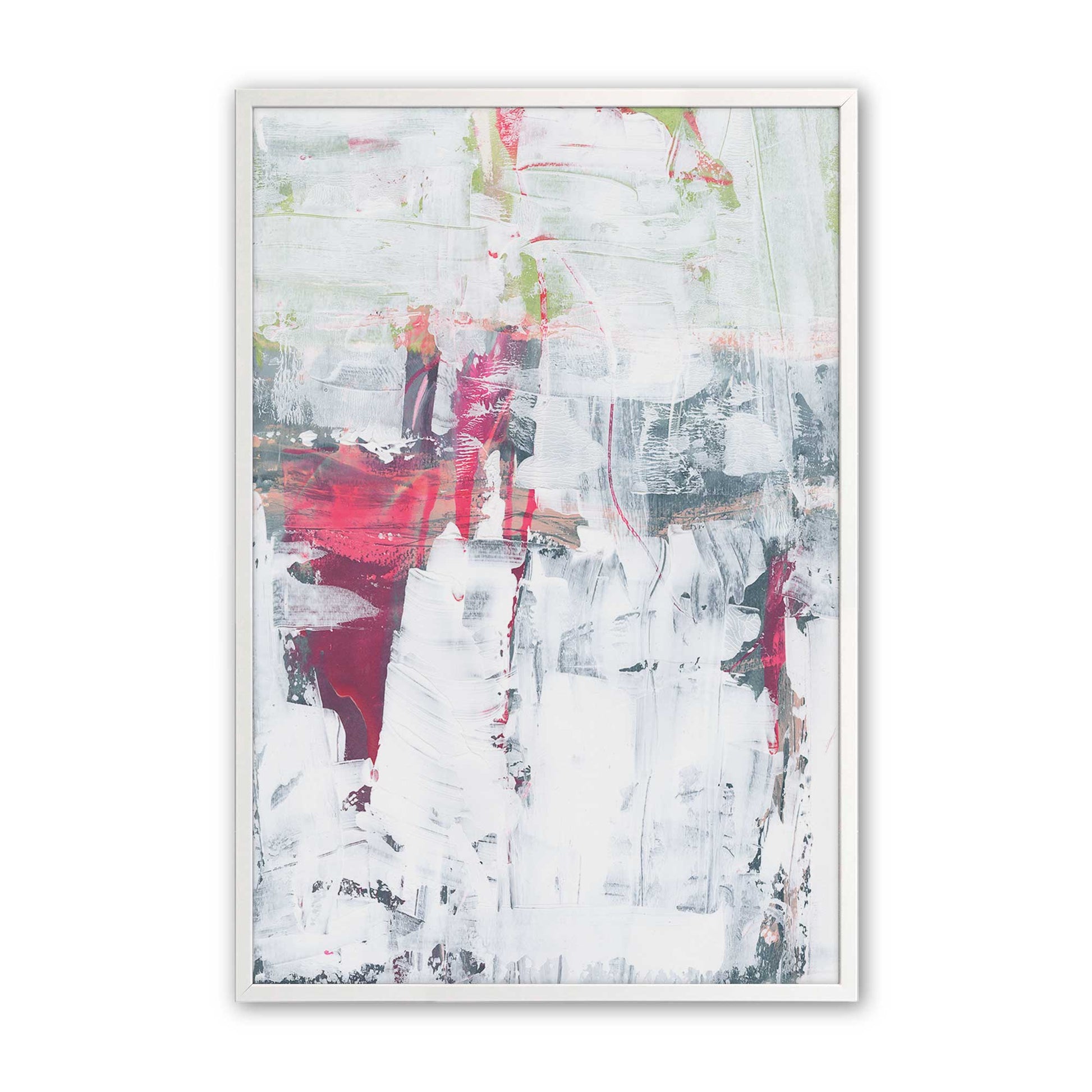 [Color:Opaque White], Picture of art in a Opaque White frame