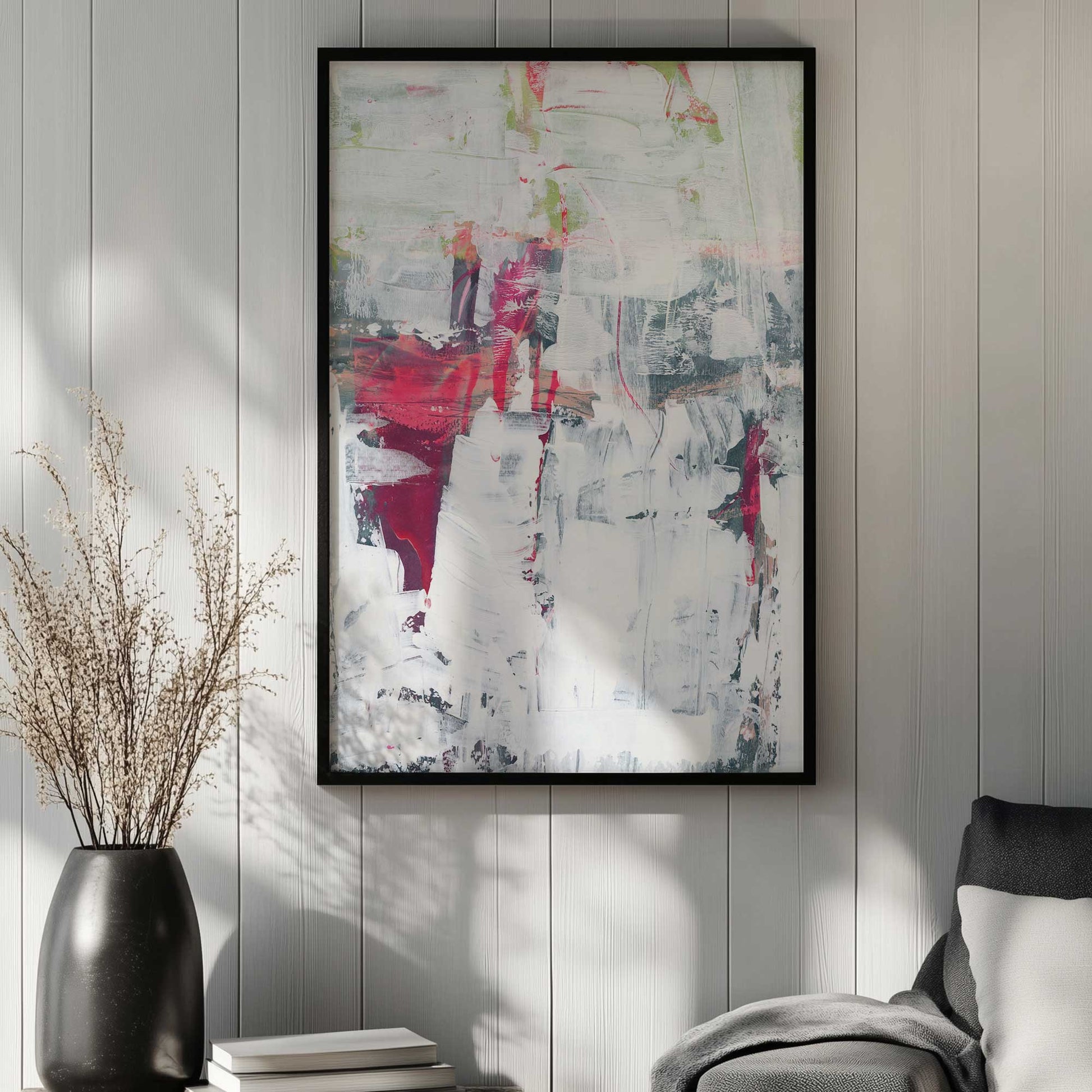 Picture of art in a room