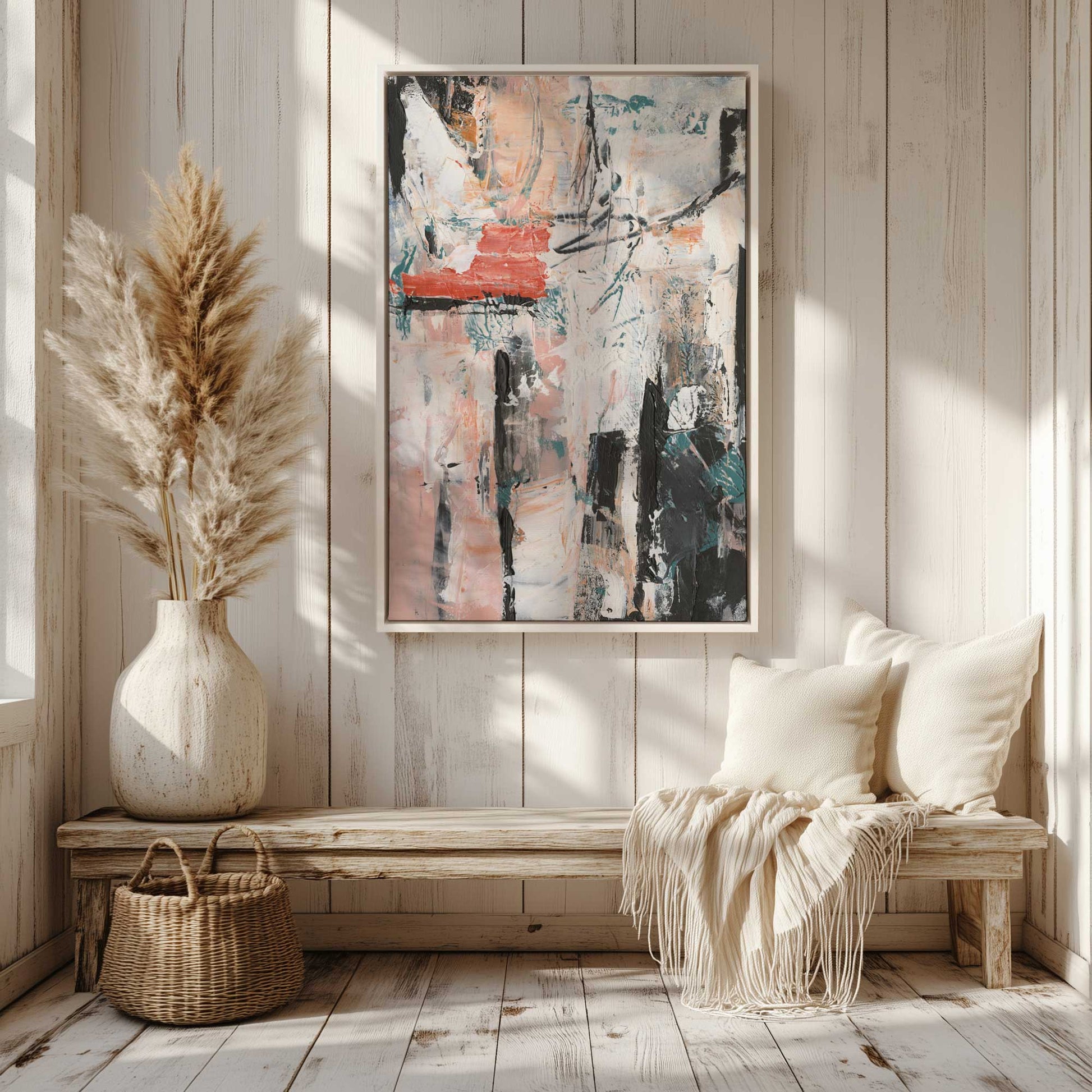 Picture of art in a room