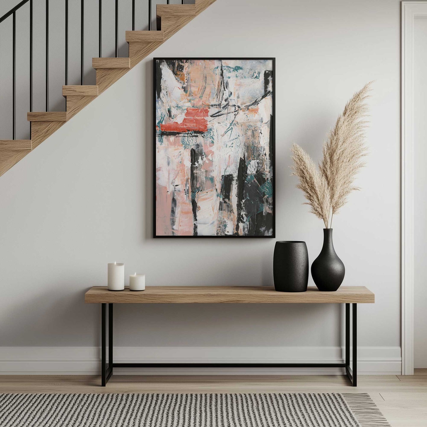 [SPECIAL],[LIFESTYLE], Picture of art hanging in a room