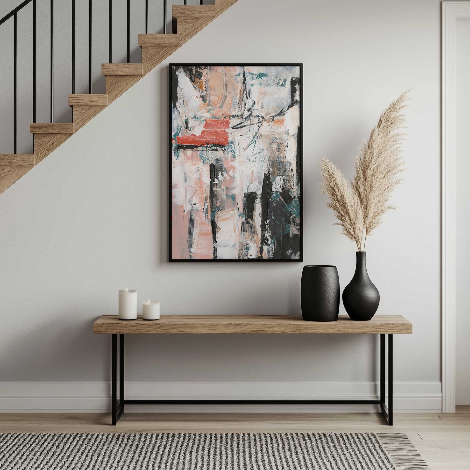 [SPECIAL],[LIFESTYLE], Picture of art hanging in a room