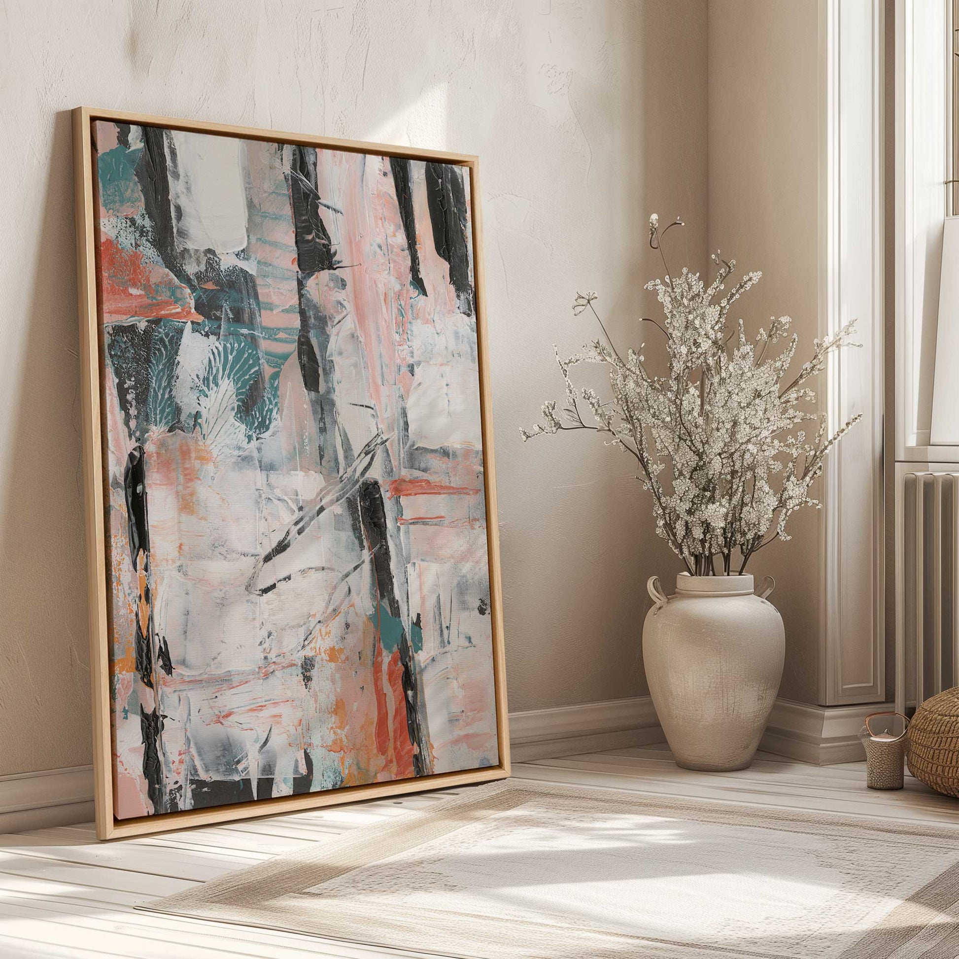 Picture of art in a room