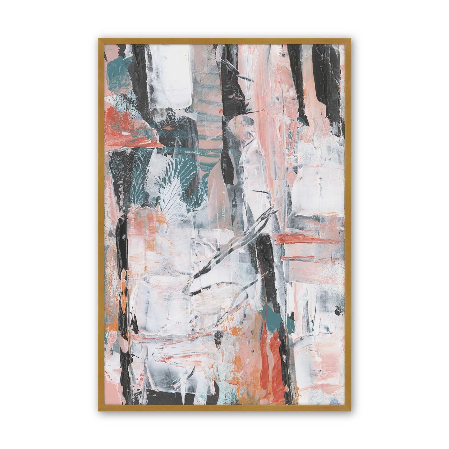 [Color:Polished Gold], Picture of art in a Polished Gold frame