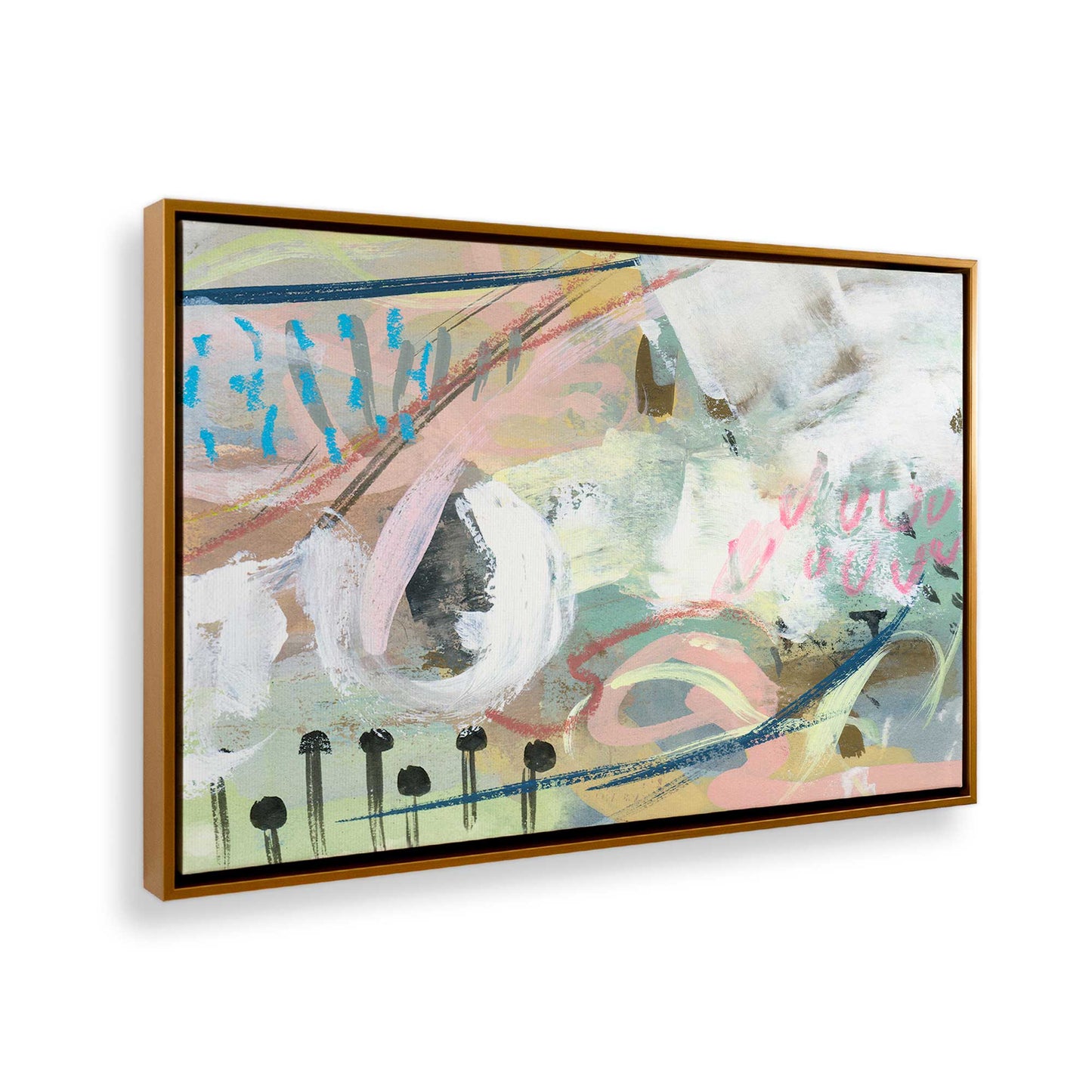 [Color:Polished Gold], Picture of the corner of the art