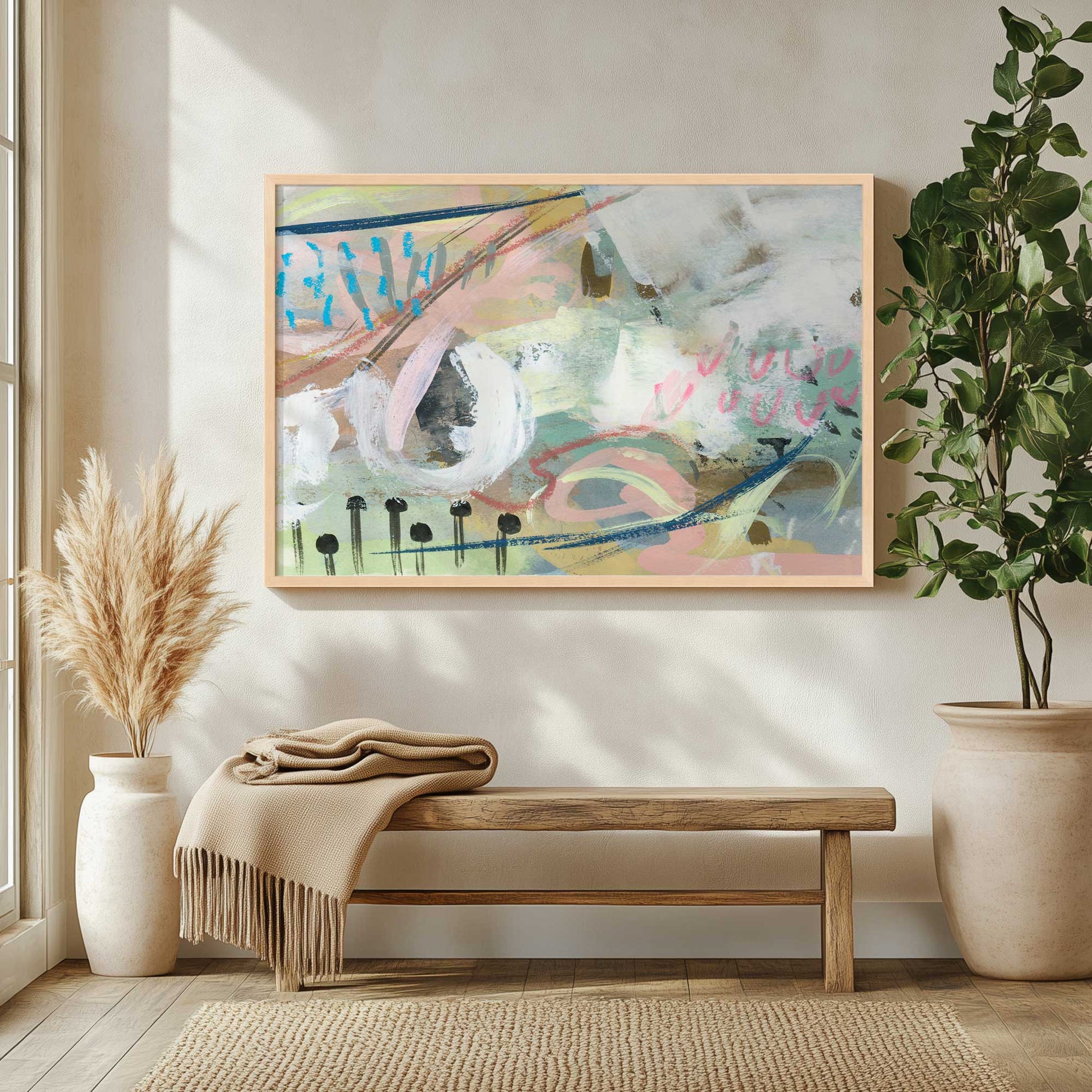 [LIFESTYLE],[SPECIAL],  Picture of art in a roo