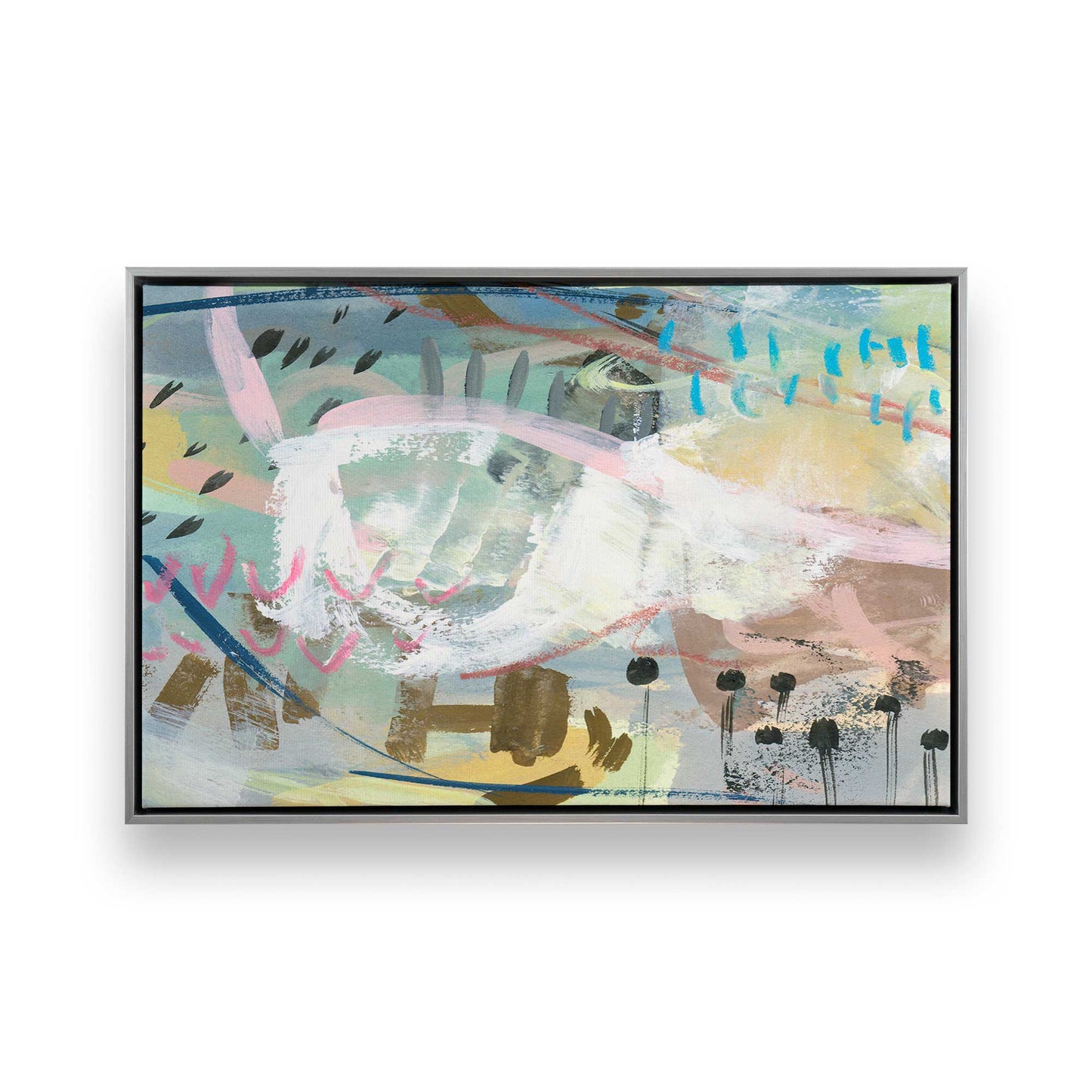 [Color:Polished Chrome], Picture of art in a Polished Chrome frame