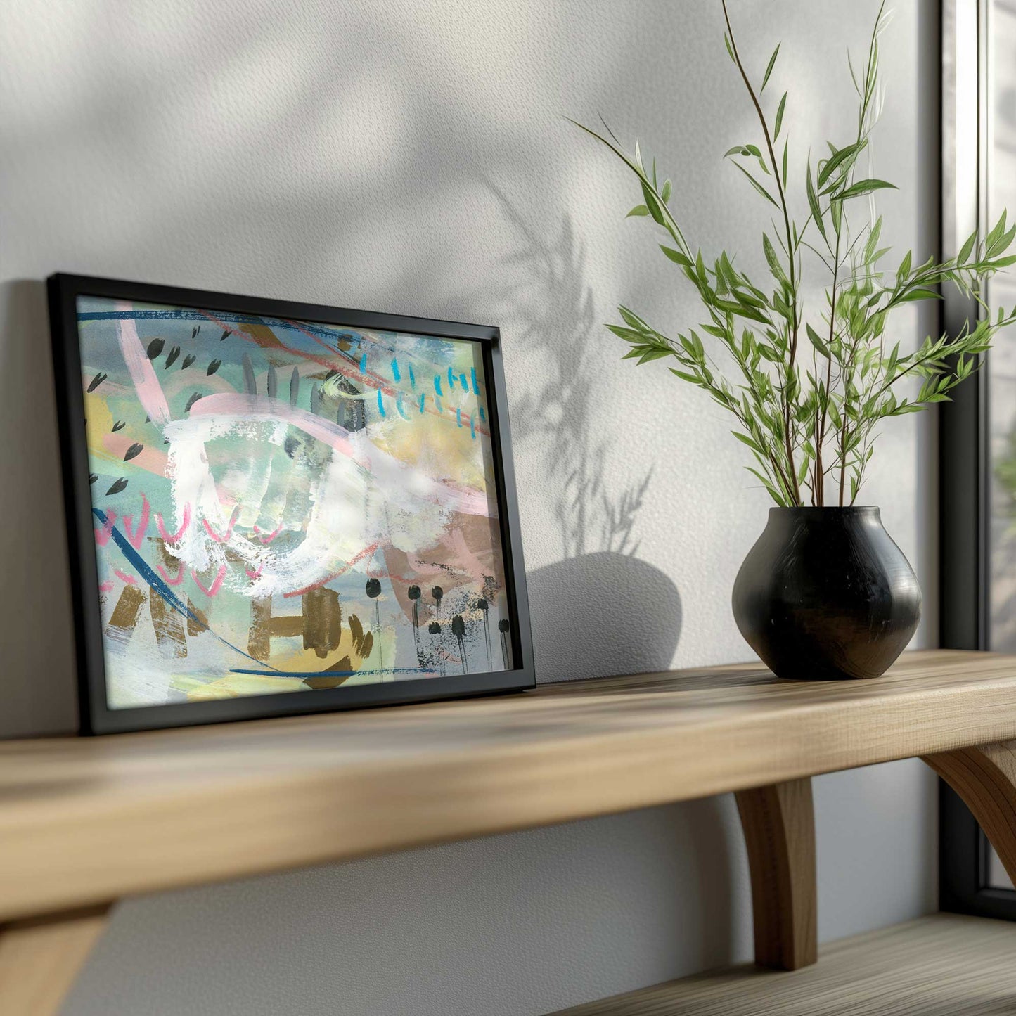 [LIFESTYLE],[SPECIAL],  Picture of art in a roo