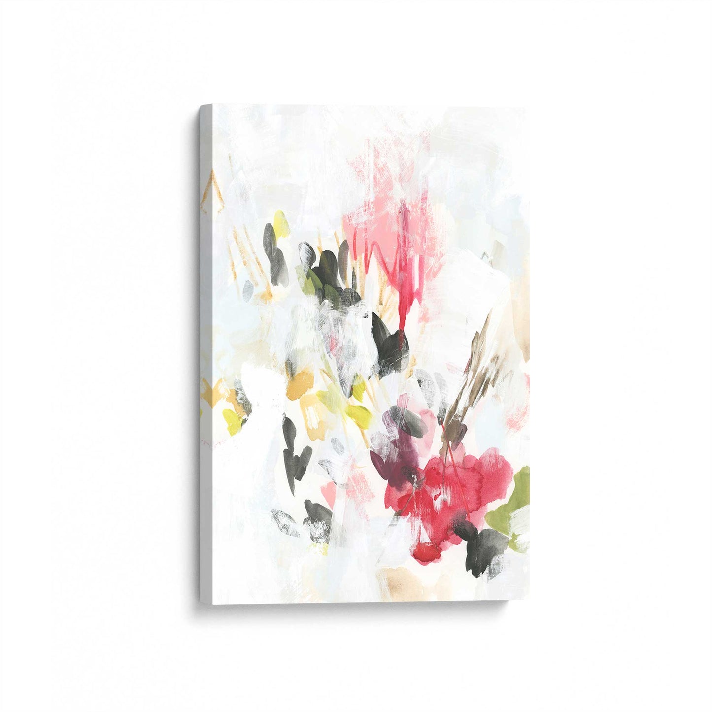 [Color:Stretched Canvas], Picture of art at an angle