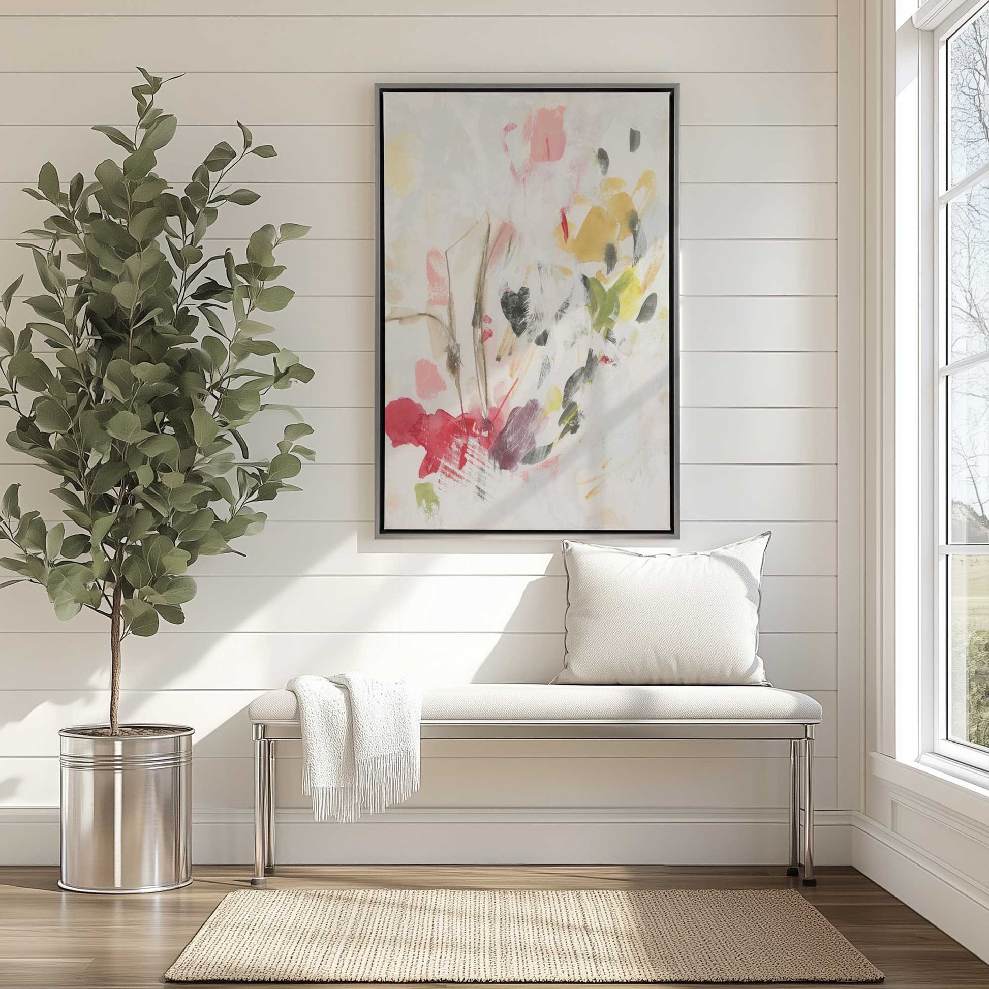 Picture of art in a room