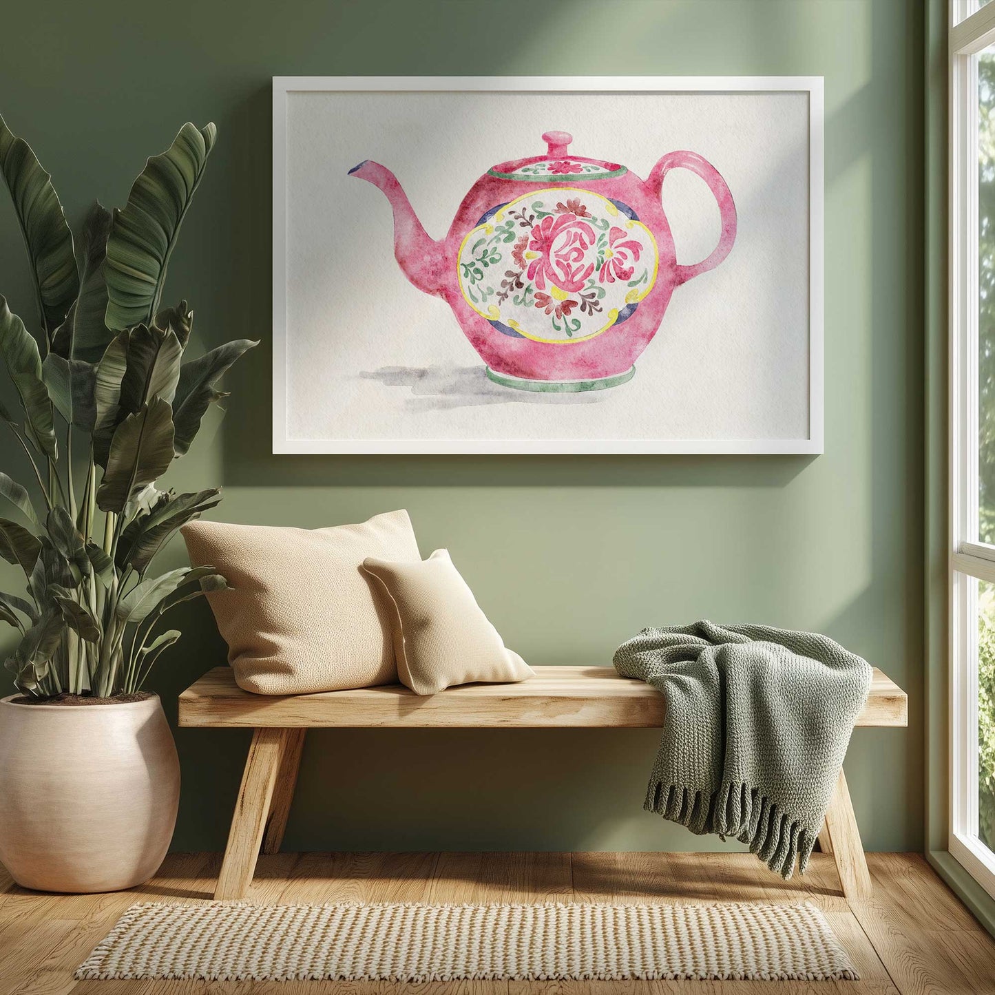 [LIFESTYLE],[SPECIAL],  Picture of art in a roo