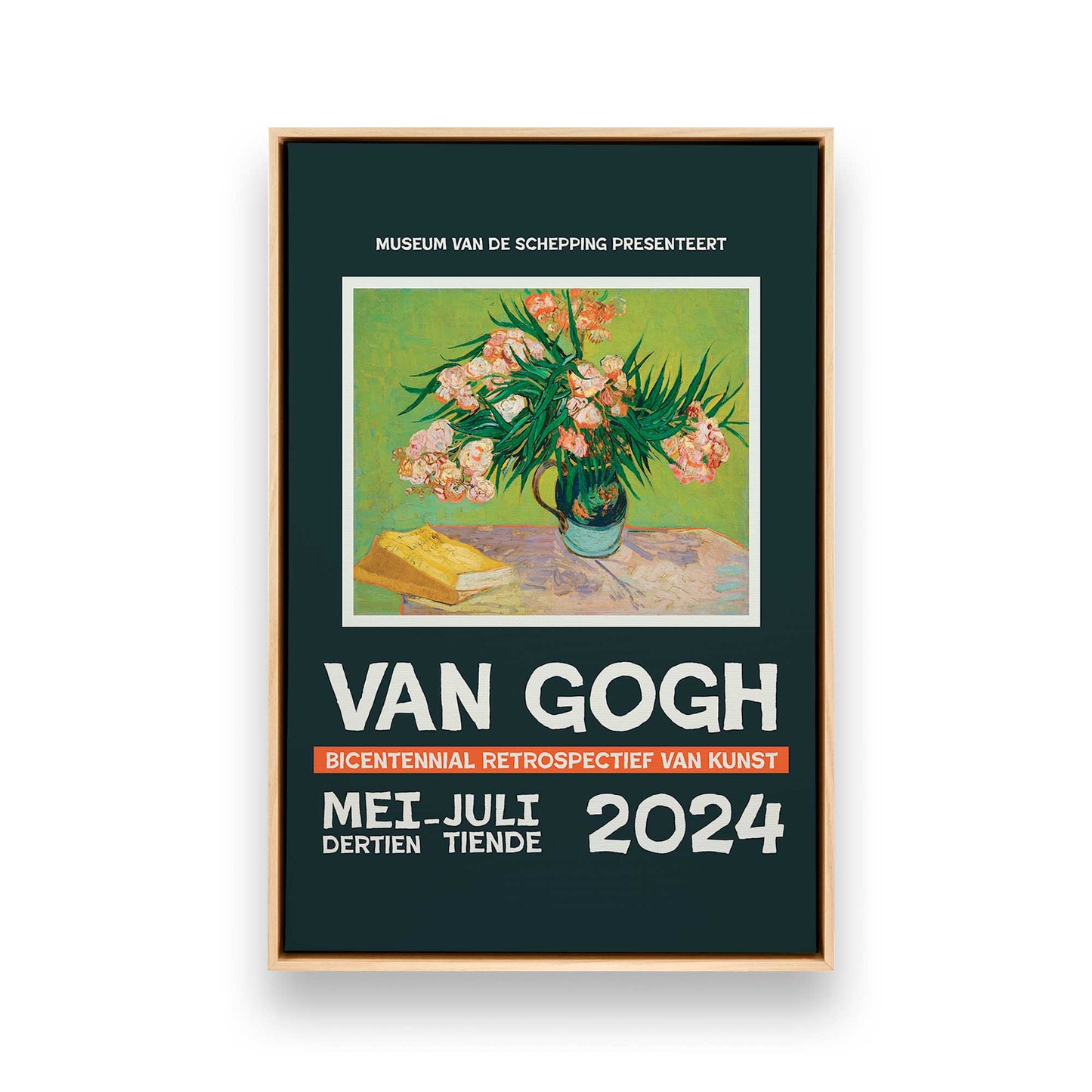 [Color:American Maple], Picture of art in a American Maple frame
