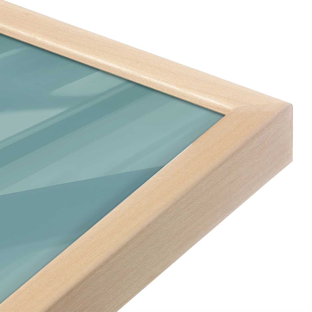 [Color:Raw Maple], Picture of art in a Raw Maple frame at an angle