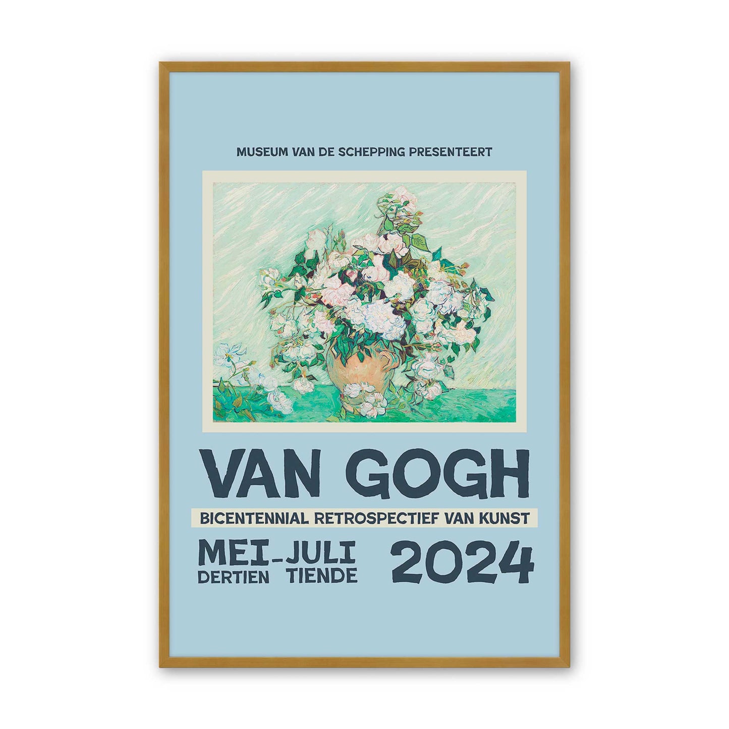 [Color:Polished Gold], Picture of art in a Polished Gold frame