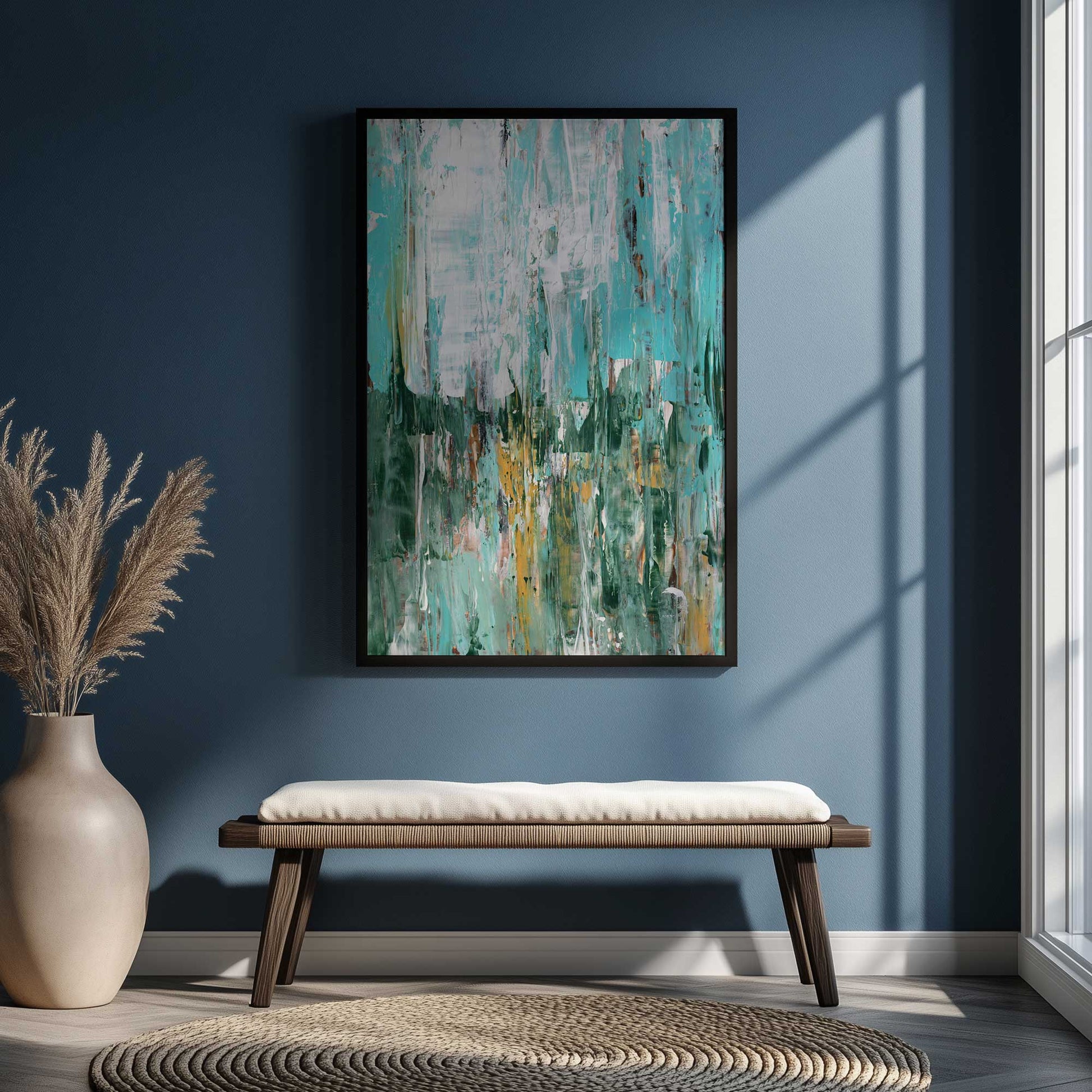 [SPECIAL],[LIFESTYLE], Picture of art hanging in a room