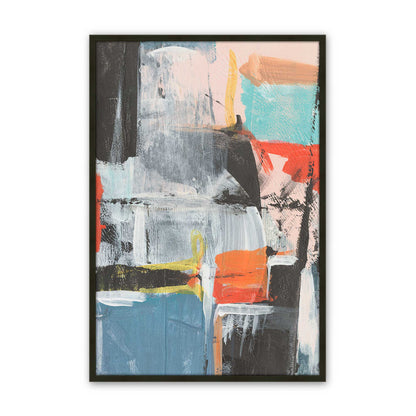 [Color:Satin Black], Picture of art in a Satin Black frame