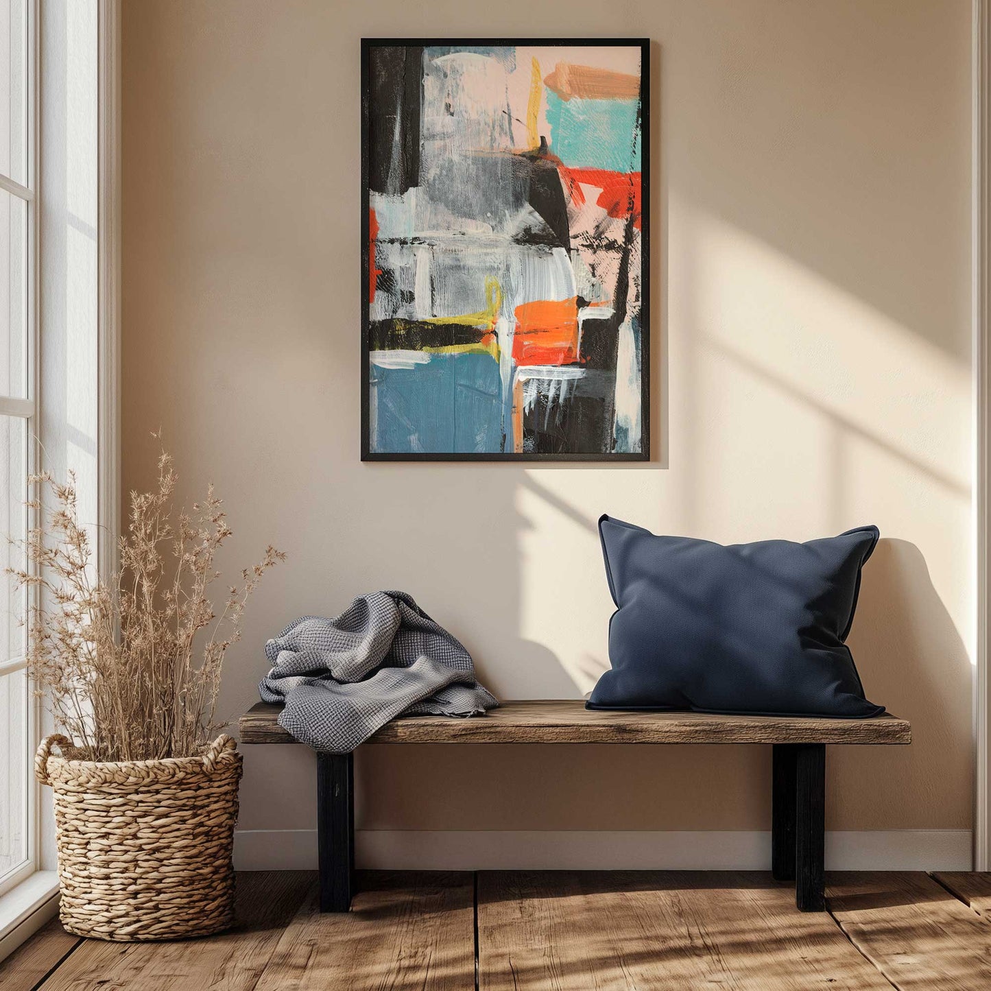 [SPECIAL],[LIFESTYLE], Picture of art hanging in a room