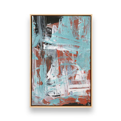 [Color:American Maple], Picture of art in a American Maple frame