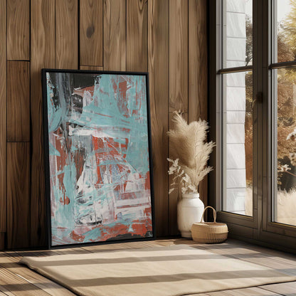 Picture of art in a room