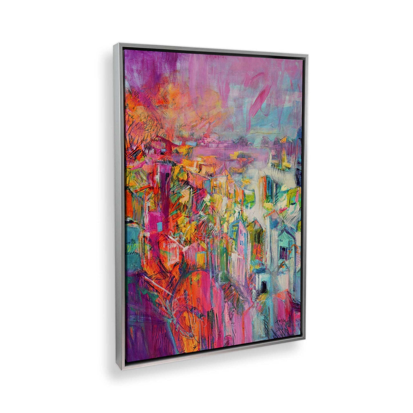 [Color:Polished Chrome], Picture of the corner of the art
